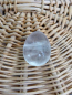 Preview: Bergkristall Edelstein-Eier,  ca. 3 cm, Made in Germany